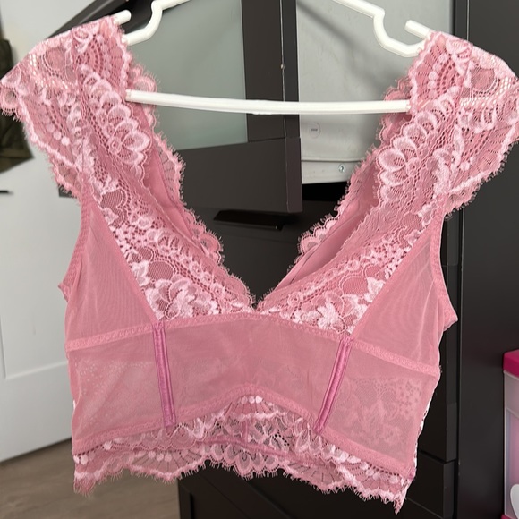 La senza Pink Crop Top - Picture 2 of 2
